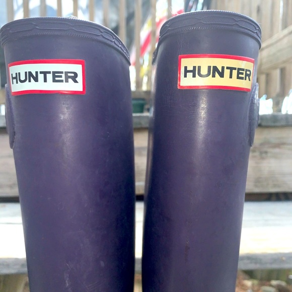 Womans size 5 HUNTER BOOTS - Picture 5 of 11